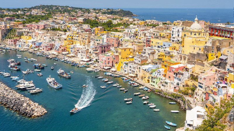 LEDIG DAG/ UTFÄRD TILL PROCIDA (tillval)