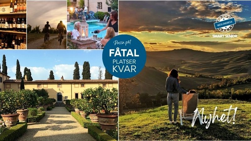 Upplev Toscana med Smart Senior